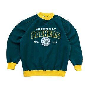 Vintage Green Bay Packers Sweater Lee Sport NFL Football Sweatshirt Sz Medium